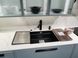 🟥 Кухонна мийка Franke KUBUS 2 KNG 110-52 (125.0631.518) гранітна - монтаж під стільницю - колір Чорний матовий - (коландер та килимок Rollmat у комплекті)