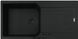⬛️ Кухонна мийка Franke Urban UBG 611-100 XL Black Edition (114.0699.232) гранітна - врізна - оборотна - колір Чорний матовий- (пластиковий коландер у комлекті)