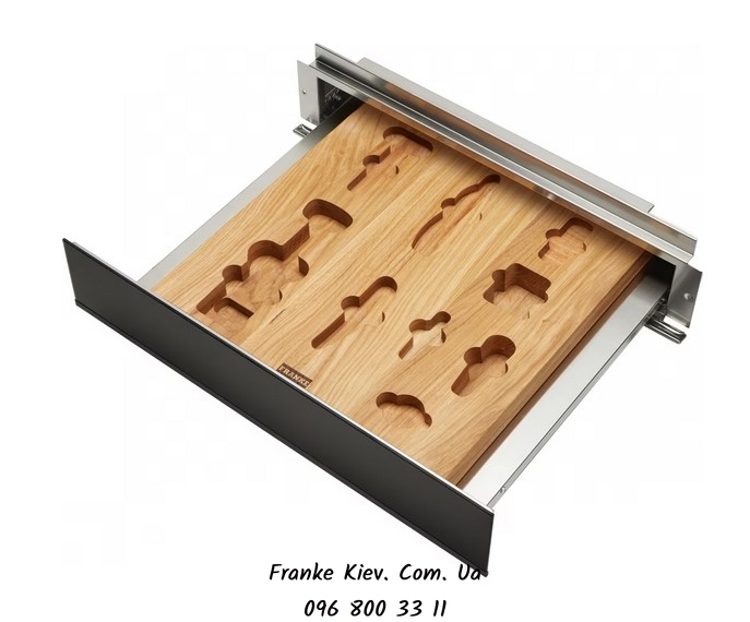 Franke-Partner.com.ua ➦  Выдвижной ящик Franke с аксессуарами для холодильника для вина Mythos FMY 14 WCRD BK (131.0694.161) черное стекло