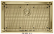 🟥 Кухонна мийка Franke Box BXM 210 / 110-68 (127.0662.643) нержавіюча сталь - монтаж врізний, у рівень або під стільницю - Золотий PVD