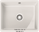 🟥 Кухонна мийка Franke Mythos KBK 110-50 (126.0335.712) керамічна - монтаж під стільницю - колір Білий