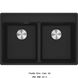🟥 Кухонна мийка Franke Maris MRG 620 TL (114.0661.782) гранітна - врізна - колір Чорний матовий