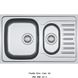 🟥 Кухонна мийка Franke Polar PXL 651-78 (101.0377.282) нержавіюча сталь - врізна - оборотна - декор зроблено в росії!