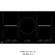 🟥 Индукционная электрическая варочная поверхность Franke Mythos FHMT 905 1I 2FLEXI INT (108.0379.467) Чёрное стекло/нешлифованные края - Выставочный образец