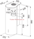 🟥 Кухонна витяжка Franke Turn FTU 3805 XS LED0 (335.0518.748) нерж. сталь настінний монтаж, Ø 37 см