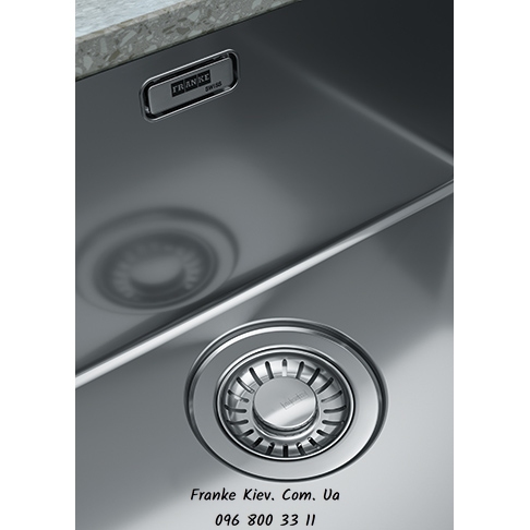 Franke-Partner.com.ua ➦  Кухонна мийка Franke Mythos MYX 110-50 (122.0600.945) нержавіюча сталь - монтаж під стільницю - полірована