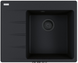 ⬛️ Кухонная мойка Franke Centro CNG 611-62 TL Black Edition (114.0699.240) гранитная - врезная - крыло слева - цвет Черный матовый