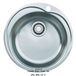 🟥 Кухонна мийка Franke Rambla ROL 610-41 (101.0255.788) нержавіюча сталь - врізна - декорована