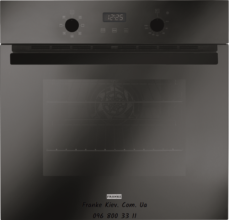 Franke-Partner.com.ua ➦  Духовой шкаф Franke Crystal CR 66 M BK/F (116.0534.497) чёрный