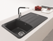 🟥 Кухонна мийка Franke Antea AZG 611-86 (114.0499.186) гранітна - врізна - оборотна - колір Онікс