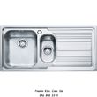 🟥 Кухонна мийка Franke Logica Line LLL 651 (101.0381.837) нержавіюча сталь - врізна - декорована чаша зліва