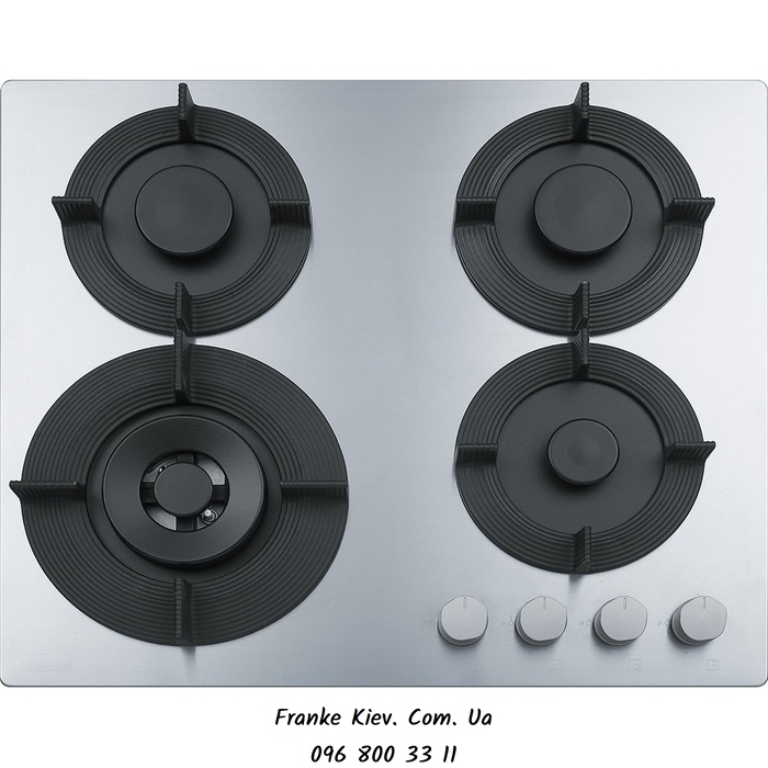 Franke-Partner.com.ua ➦  Встроенная варочная газовая поверхность Franke Maris Free by Dror FHMF 604 3G DC C (106.0541.746) нержавеющая сталь