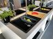 🟥 Кухонна мийка Franke Urban UBG 611-78 XL (114.0701.802) гранітна - врізна - оборотна - колір Сірий камінь - (пластиковий коландер у комлекті)