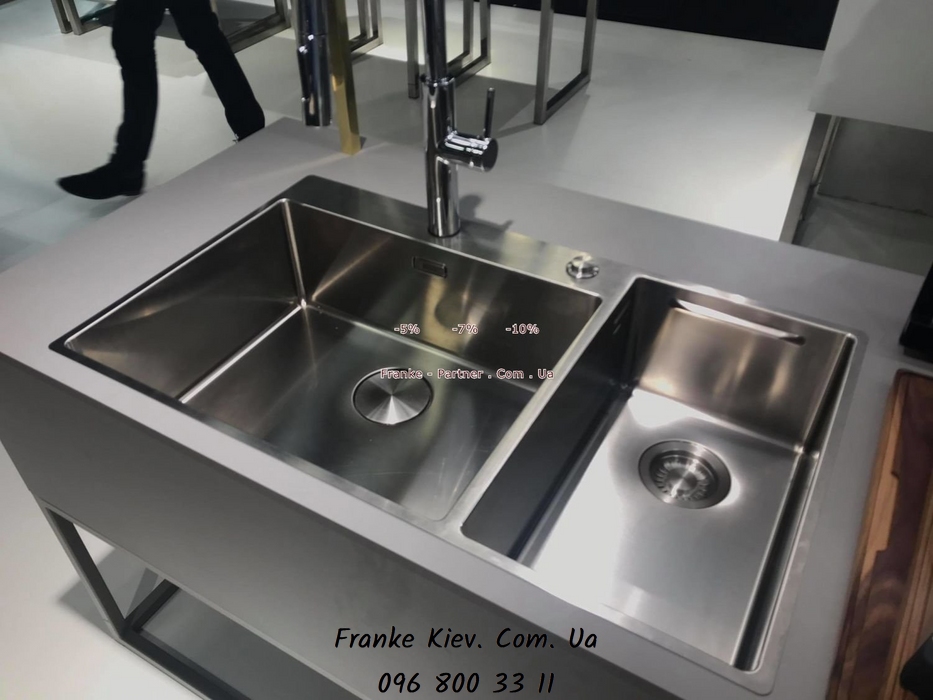 Franke-Partner.com.ua ➦  Кухонная мойка Franke Box Center BWX 120-41-27 (122.0579.553)