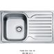 🟥 Кухонна мийка Franke Polar PXL 611-78 (101.0330.657) нержавіюча сталь - врізна - оборотна - декор зроблено в росії!