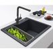 🟥 Кухонна мийка Franke Urban UBG 610-56 (114.0701.789) гранітна - врізна - колір Бежевий - (пластиковий коландер у комлекті)