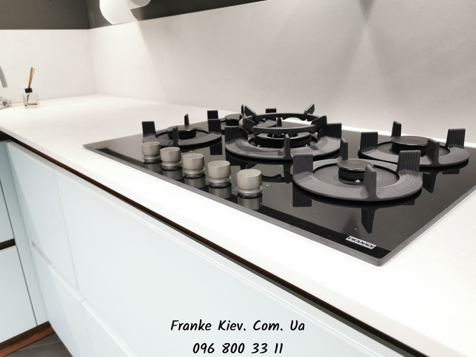 Franke-Partner.com.ua ➦  Встроенная варочная газовая поверхность Franke Maris Free by Dror FHMF 755 4G DC C BK (106.0541.752) черное стекло