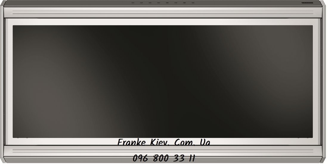 Franke-Partner.com.ua ➦  Т-подібна пристінна кухонна витяжка Frames by Franke FS TS 906 W XS BK, колір чорний