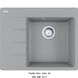 🟥 Кухонна мийка Franke Centro CNG 611-62 TL (114.0630.453) гранітна - врізна - крило ліворуч - колір Сірий камінь
