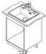 🟥 Кухонна мийка Franke Maris MRG 610-52 TL (114.0668.817) гранітна - врізна - колір Бежевий