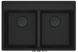 ⬛️ Кухонна мийка Franke Maris MRG 620 TL (114.0720.012/114.0661.785) гранітна - врізна - колір Чорний матовий