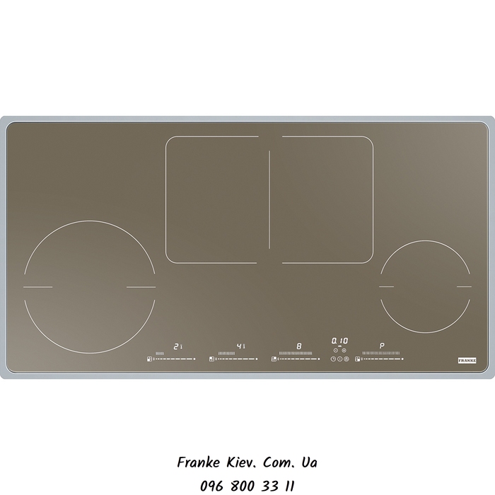 Franke-Partner.com.ua ➦  Індукційна варильна поверхня Frames by Franke FHFS 864 2I 1FLEX ST CH, колір шампань