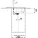 🟥 Кухонна мийка Franke Spark SKL 611-63 (101.0598.808) нержавіюча сталь - врізна - оборотна - декорована
