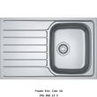 🟥 Кухонная мойка Franke Spark SKL 611-79 (101.0598.809) нержавеющая сталь - врезная - оборотная - декорированная