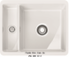 🟥 Кухонна мийка Franke Mythos KBK 160 (126.0335.714) керамічна - монтаж під стільницю - колір Білий
