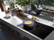 🟥 Кухонная вытяжка интегрированная в индукционную варочную поверхность MYTHOS 2GETHER FMY 839 HI (340.0529.586) чёрное стекло