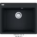 🟥 Кухонна мийка Franke Centro CNG 610-54 (114.0630.406) гранітна - врізна - оборотна - колір Чорний матовий