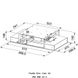 🟥 Кухонна витяжка Franke Maris Ceiling Flat FCFL 906 WH (350.0536.873) біла матова емаль - вбудовувана в стелю - 90 см