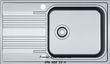 🟥 Кухонна мийка Franke Smart SRX 611-86 XL (101.0456.705) нержавіюча сталь - врізна - оборотна - полірована