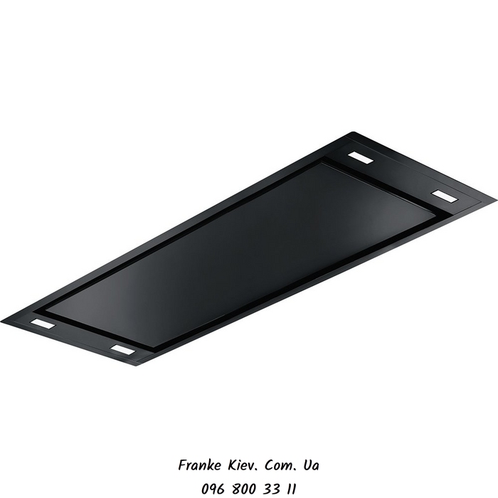 Franke-Partner.com.ua ➦  Кухонная вытяжка Franke Maris Ceiling Flat FCFL 1206 BK (350.0577.973) чёрная матовая эмаль - встраиваемая в потолок - 120 см