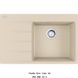 🟥 Кухонна мийка Franke Centro CNG 611-78 TL (114.0630.467) гранітна - врізна - крило ліворуч - колір Бежевий