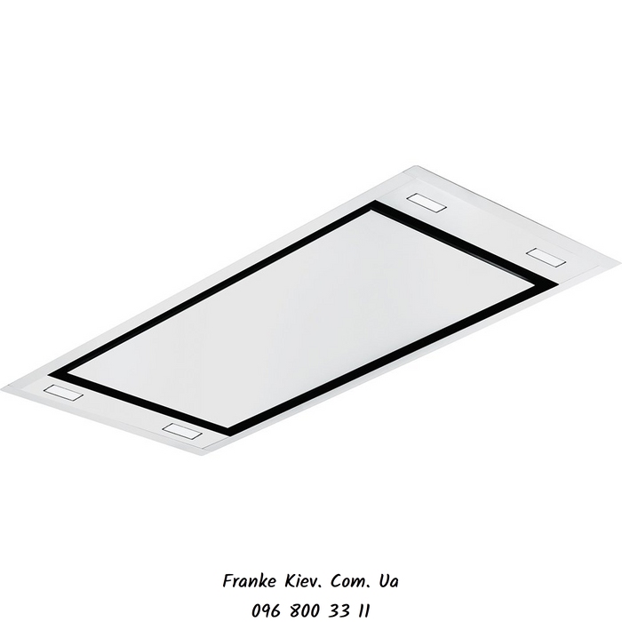 Franke-Partner.com.ua ➦  Кухонная вытяжка Franke Maris Ceiling FCBI 926 WH (350.0590.183) белая матовая эмаль - встраиваемая в потолок - 90 см