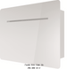 🟥 Кухонна витяжка Franke Smart Flat FSFL 605 WH (330.0489.613) біле скло настінний монтаж, 60 см