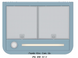 🟥 Кухонна витяжка Franke Smart Deco FSMD 508 BL (335.0530.203) блакитного кольору настінний монтаж, 50 см