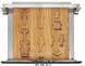 🟥 Выдвижной ящик Franke с аксессуарами для холодильника для вина Mythos FMY 14 WCRD XS (131.0691.006) нерж. сталь/черное стекло