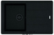 🟥 Кухонна мийка Franke Basis BFG 611-78 (114.0667.446) гранітна - врізна - оборотна - колір Чорний матовий