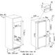 🟥 Вбудовуваний холодильник Franke FCB 320 NF NE F (118.0627.476)