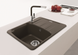 🟥 Кухонна мийка Franke Antea AZG 611-62 (114.0499.160) гранітна - врізна - крило ліве- колір Онікс