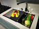 🟥 Кухонна мийка Franke Maris MRG 610-52 (114.0668.905) гранітна - монтаж врізний / на стільницю - колір Сірий камінь