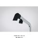 🟥 Кухонний змішувач Franke Icon з ламінарним потоком води (115.0625.185) Хром \ чорний