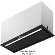 🟥 Кухонная вытяжка Franke Box Flush EVO FBFE BK MATT A70 (305.0665.365) Черный матовый встроенная полностью 70 см