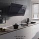 🟥 Кухонная вытяжка Franke Mythos FMY 607 BK (330.0507.685) чёрное стекло настенный монтаж, 60 см