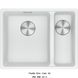 🟥 Кухонна мийка Franke Maris MRG 160 (125.0701.785) гранітна - монтаж під стільницю - колір Білий